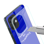 worth it back phone cover | glass case for oneplus nord ce 3