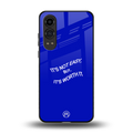 worth it back phone cover | glass case for oneplus nord ce 4 lite