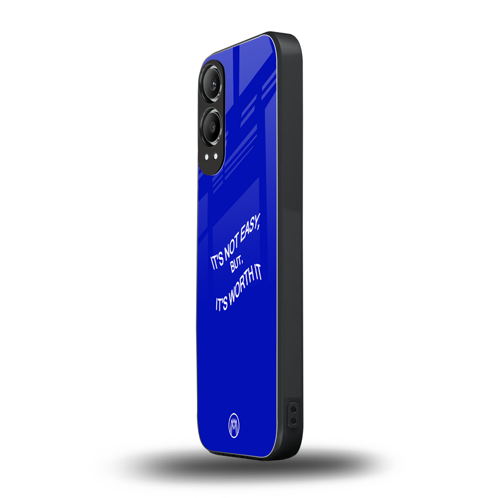 worth it back phone cover | glass case for oneplus nord ce 4 lite