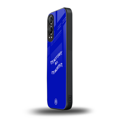 worth it back phone cover | glass case for oneplus nord ce 4 lite