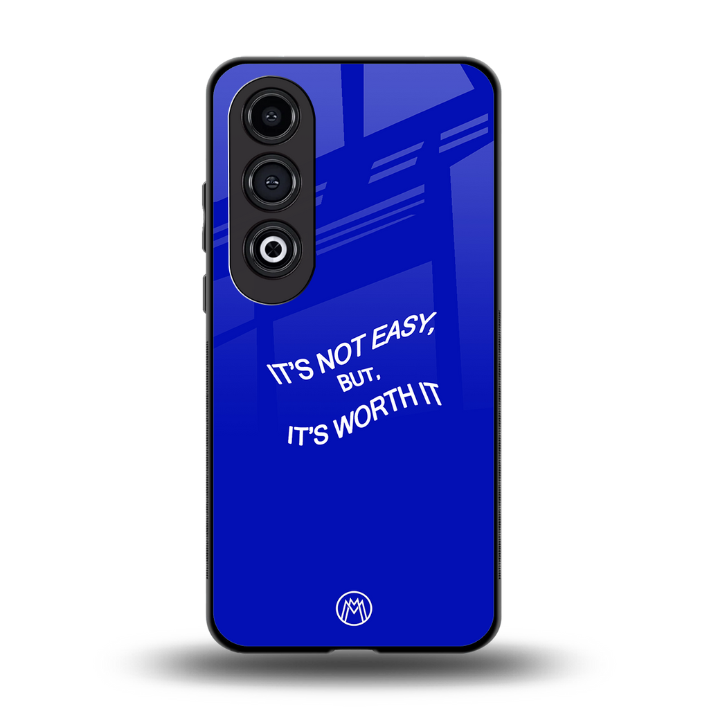 worth it back phone cover | glass case for oneplus nord ce 4