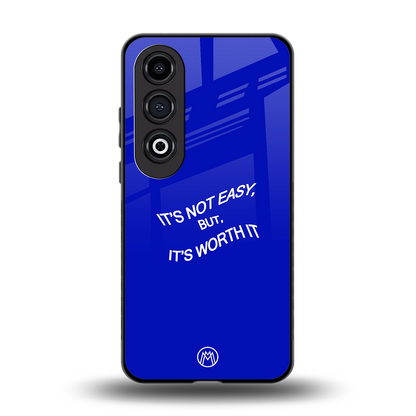 worth it back phone cover | glass case for oneplus nord ce 4