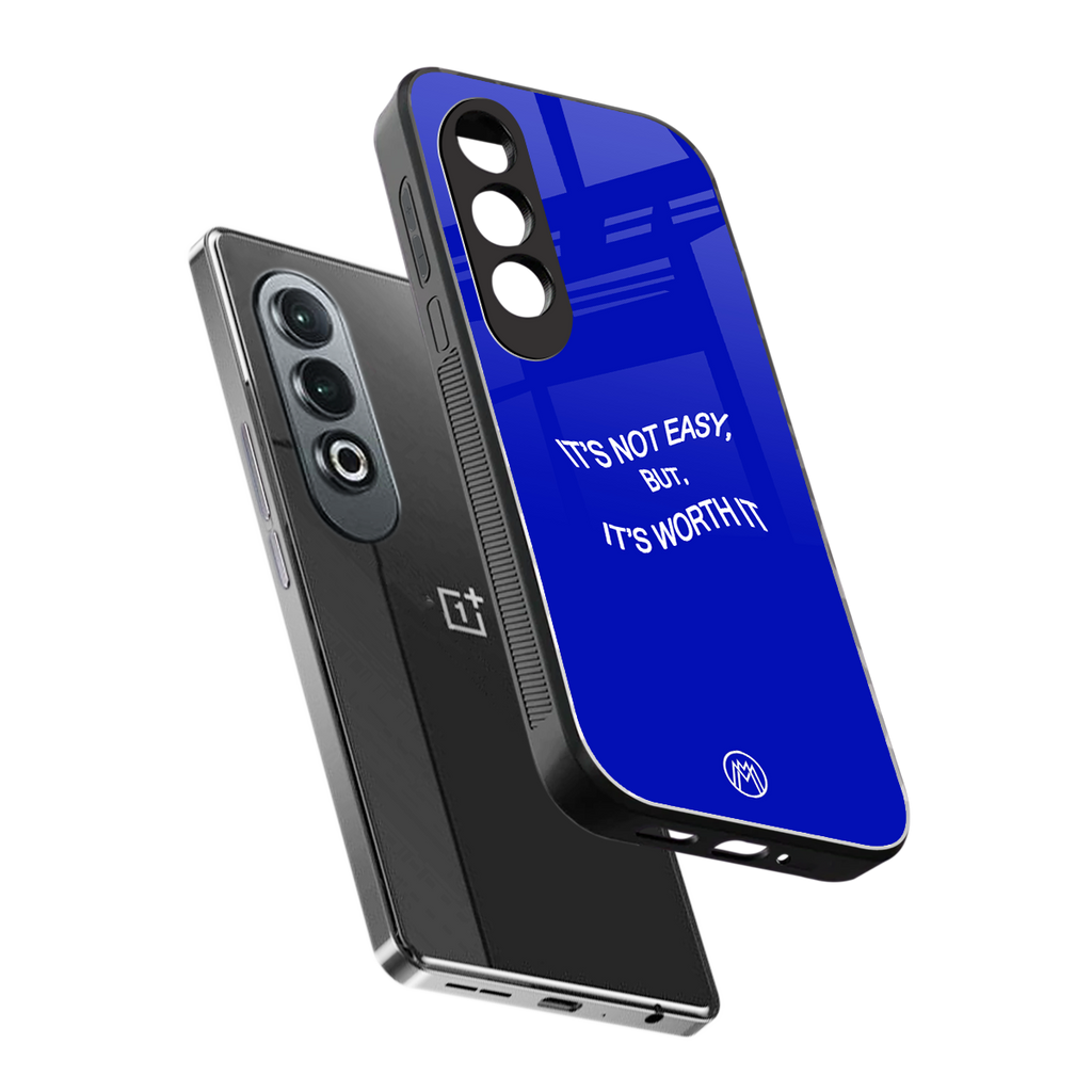 worth it back phone cover | glass case for oneplus nord ce 4