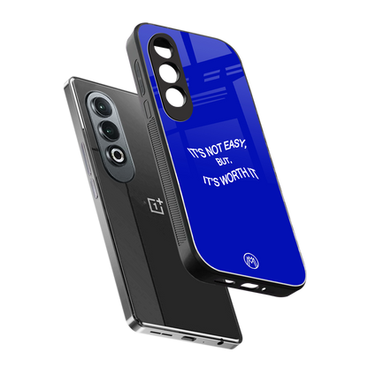 worth it back phone cover | glass case for oneplus nord ce 4
