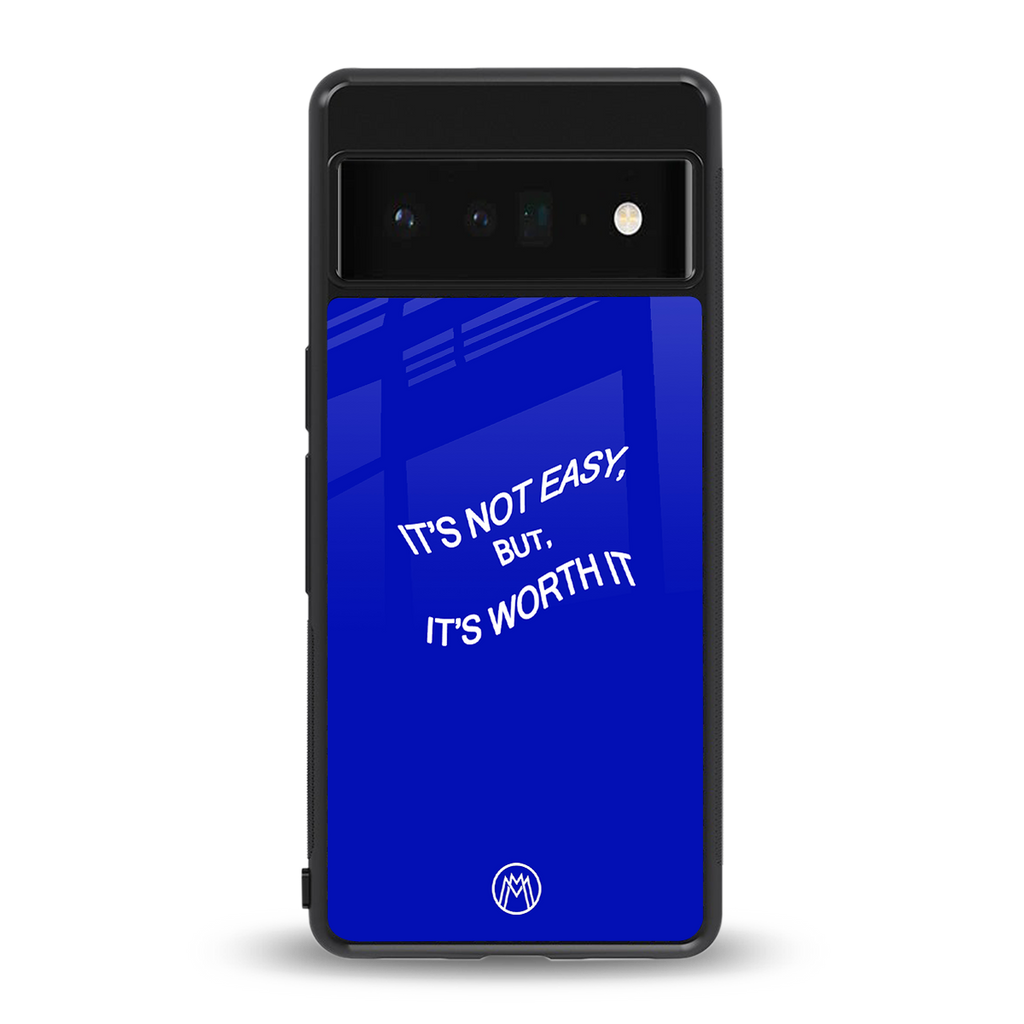 worth it back phone cover | glass case for google pixel 6 pro