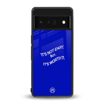 worth it back phone cover | glass case for google pixel 6 pro