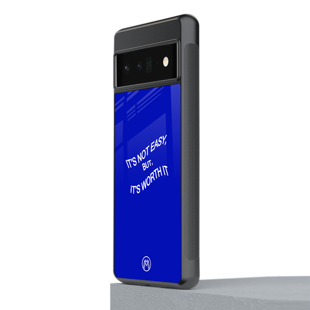 worth it back phone cover | glass case for google pixel 6 pro