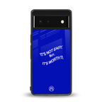 worth it back phone cover | glass case for Google Pixel 6A