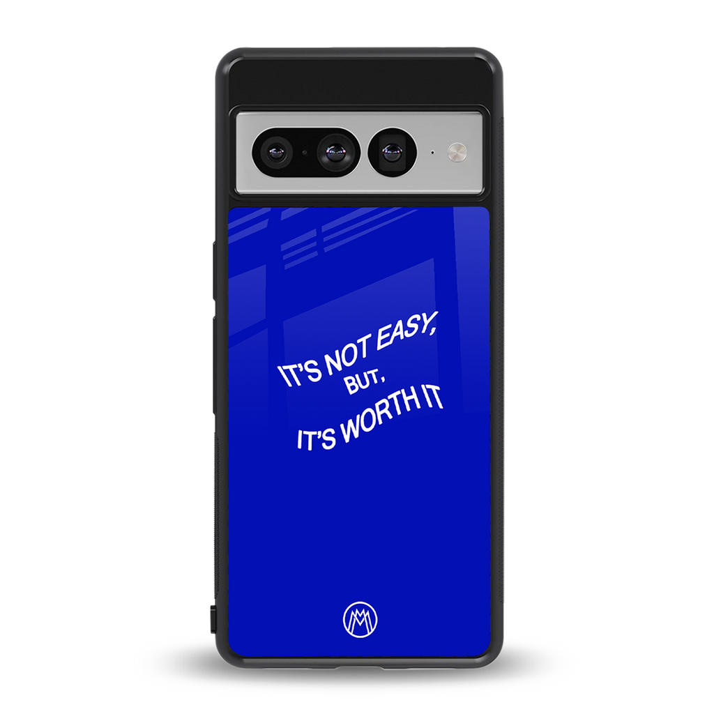 worth it back phone cover | glass case for google pixel 7 pro