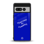 worth it back phone cover | glass case for google pixel 7 pro
