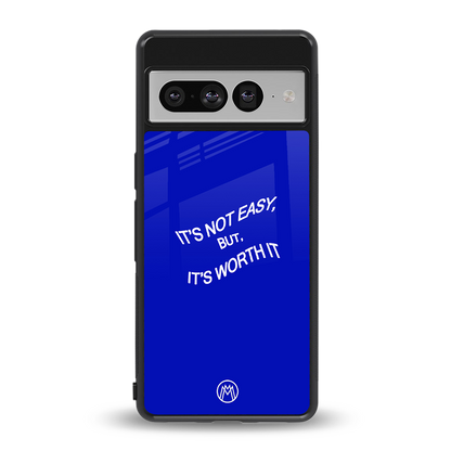 worth it back phone cover | glass case for google pixel 7 pro