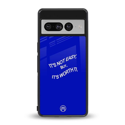 worth it back phone cover | glass case for google pixel 7 pro