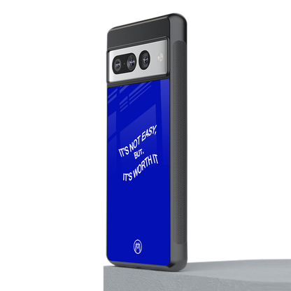 worth it back phone cover | glass case for google pixel 7 pro