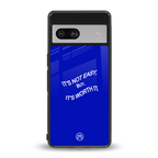 worth it back phone cover | glass case for Google Pixel 7