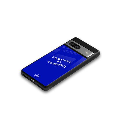 worth it back phone cover | glass case for Google Pixel 7A