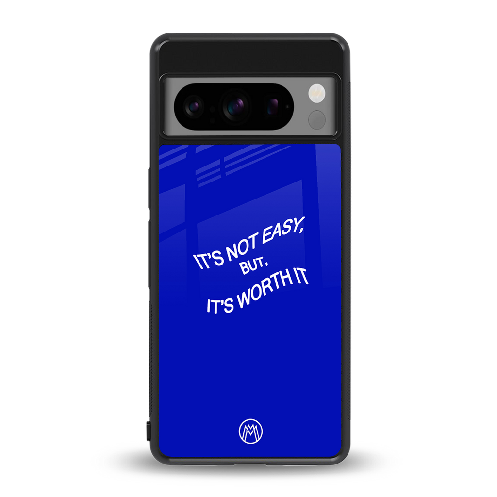 worth it back phone cover | glass case for google pixel 8 pro