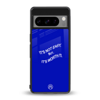 worth it back phone cover | glass case for google pixel 8 pro