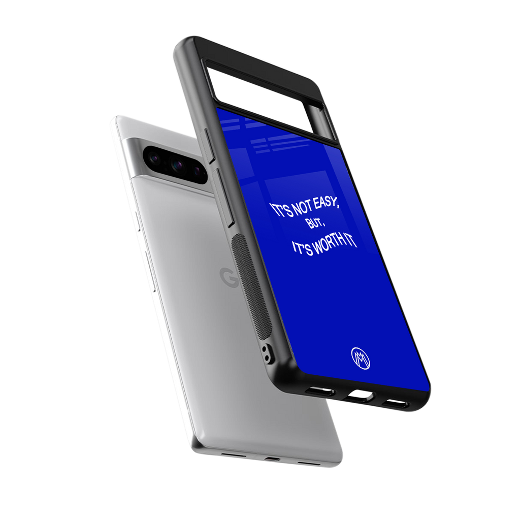 worth it back phone cover | glass case for google pixel 8 pro