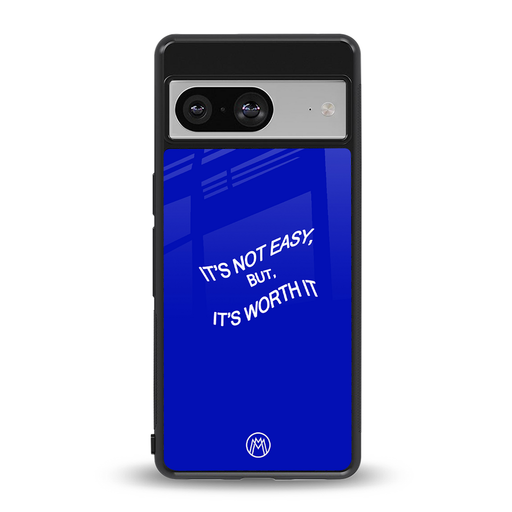 worth it back phone cover | glass case for Google Pixel 8