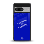 worth it back phone cover | glass case for Google Pixel 8
