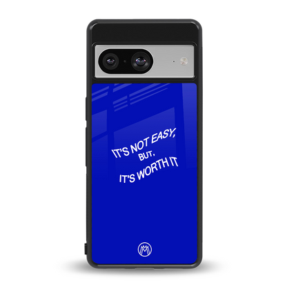 worth it back phone cover | glass case for Google Pixel 8