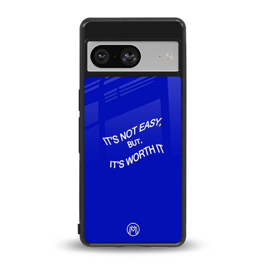 worth it back phone cover | glass case for Google Pixel 8