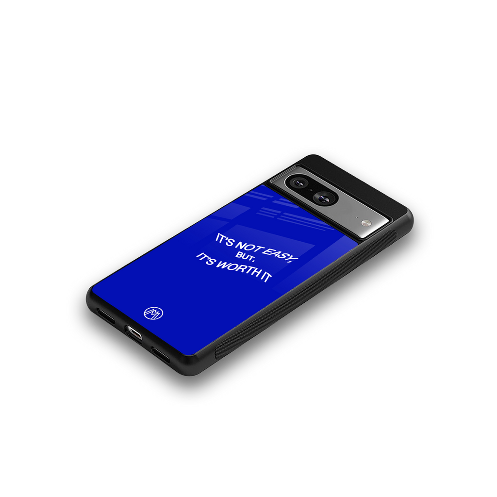 worth it back phone cover | glass case for Google Pixel 8