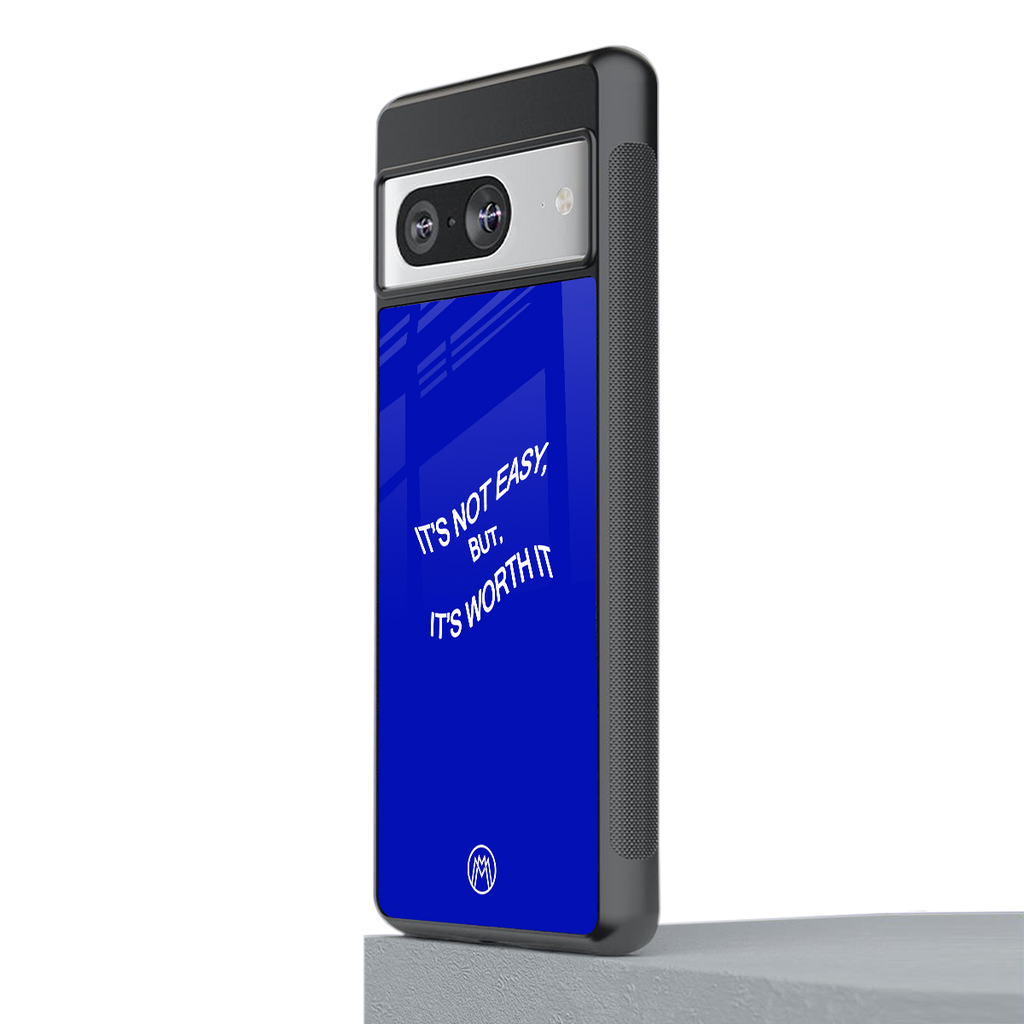 worth it back phone cover | glass case for Google Pixel 8
