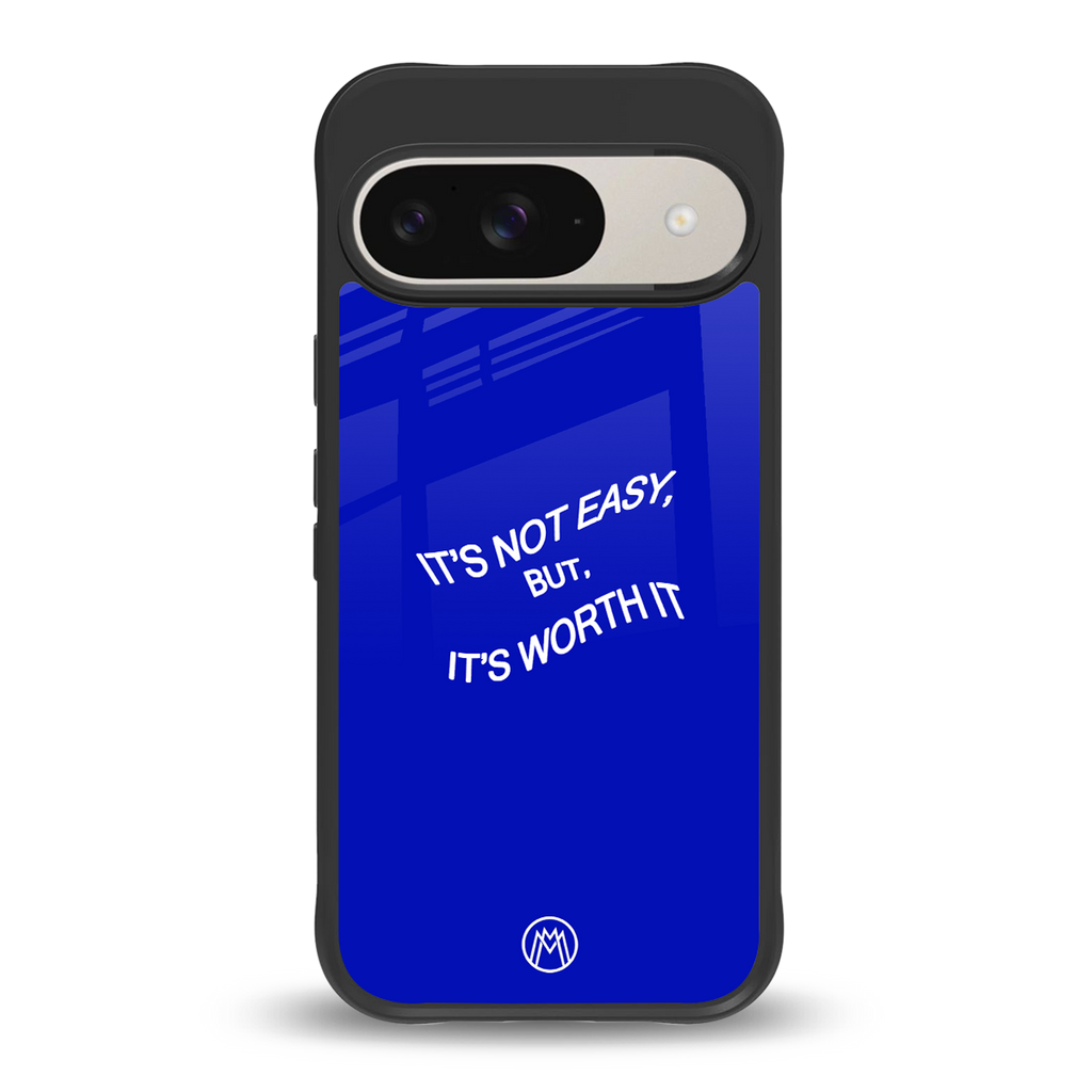 worth it back phone cover | glass case for google pixel 9