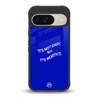 worth it back phone cover | glass case for google pixel 9