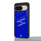 worth it back phone cover | glass case for google pixel 9