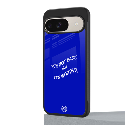 worth it back phone cover | glass case for google pixel 9