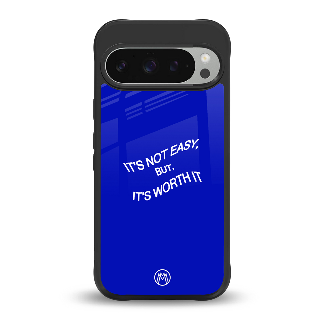 worth it back phone cover | glass case for google pixel 9 pro