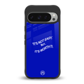 worth it back phone cover | glass case for google pixel 9 pro