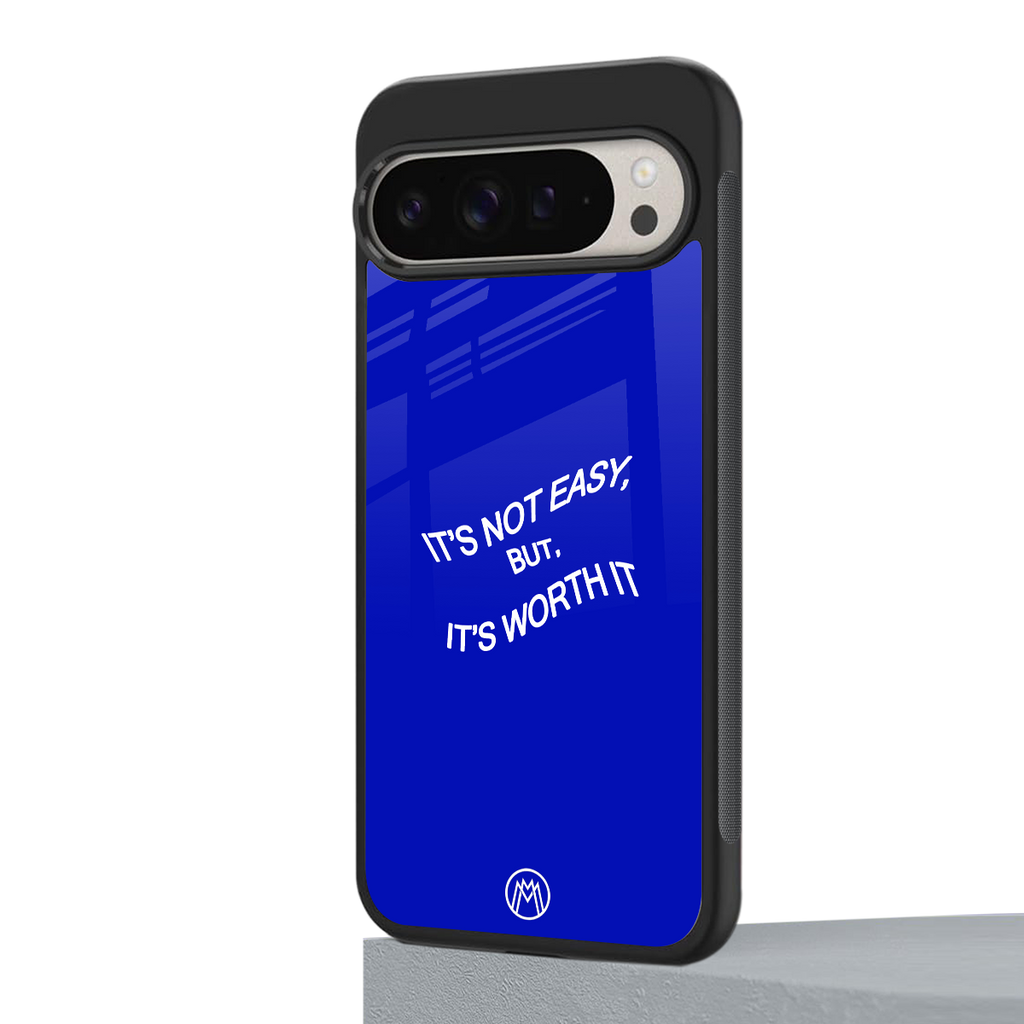 worth it back phone cover | glass case for google pixel 9 pro