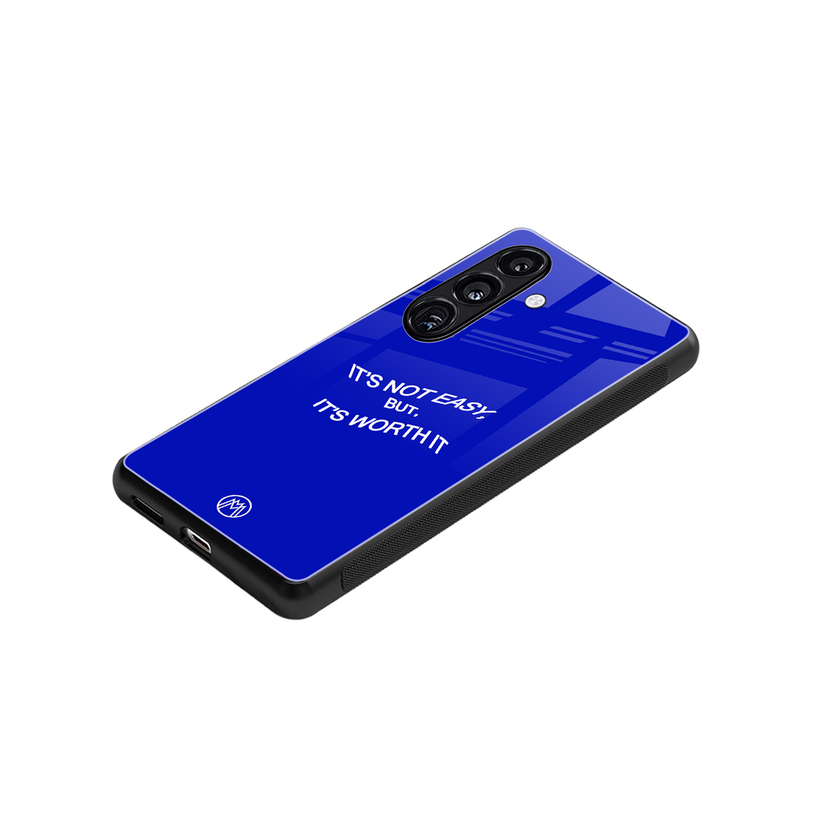 worth it back phone cover | glass case for samsung galaxy s23 plus