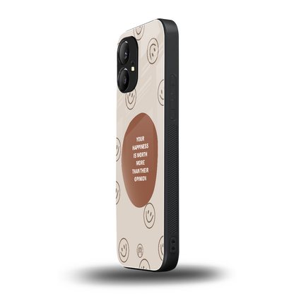 worth back phone cover | glass case for nothing phone 1