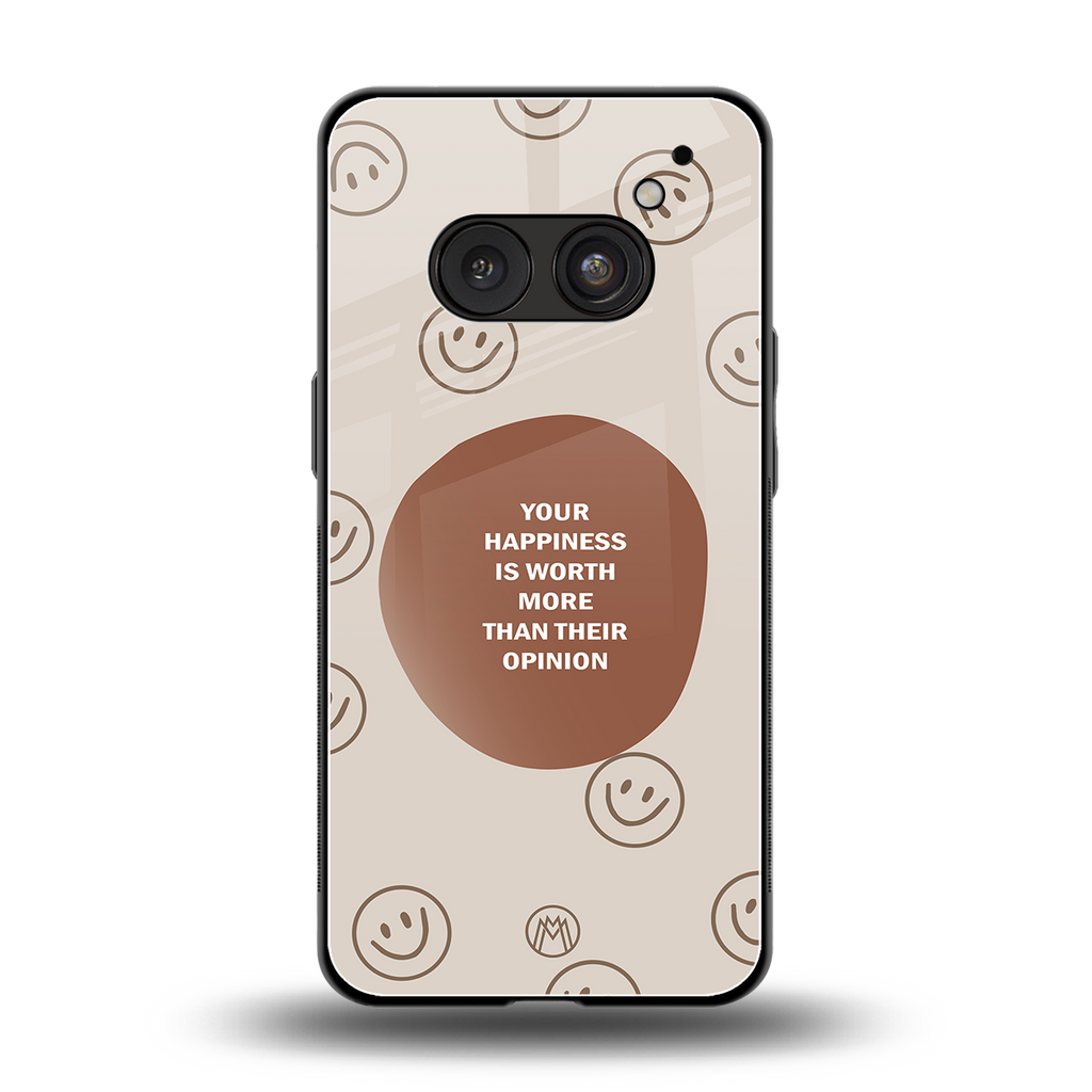 worth back phone cover | glass case for nothing phone 2a