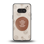 worth back phone cover | glass case for nothing phone 2a