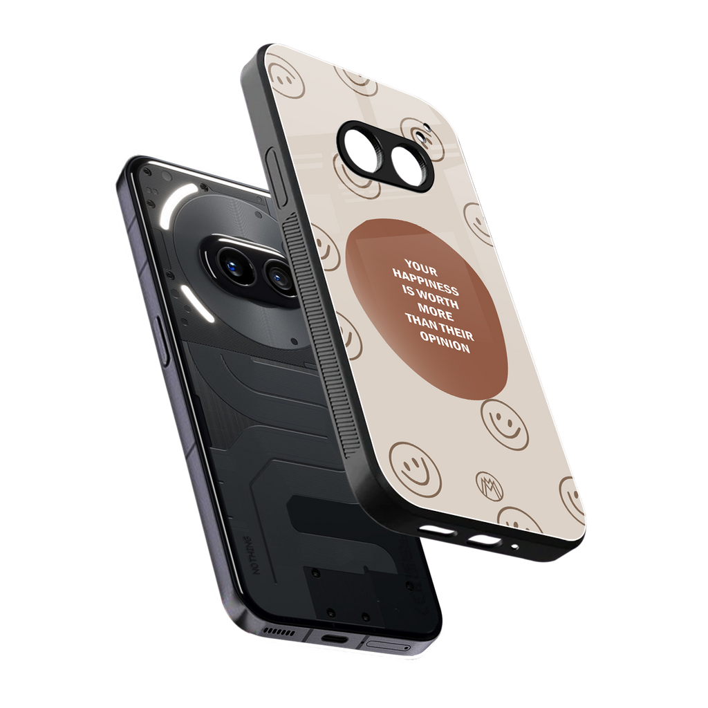 worth back phone cover | glass case for nothing phone 2a