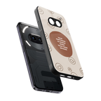 worth back phone cover | glass case for nothing phone 2a
