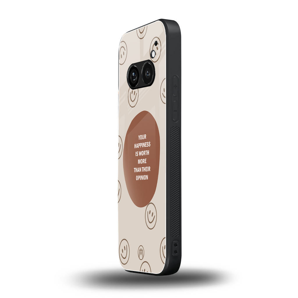 worth back phone cover | glass case for nothing phone 2a