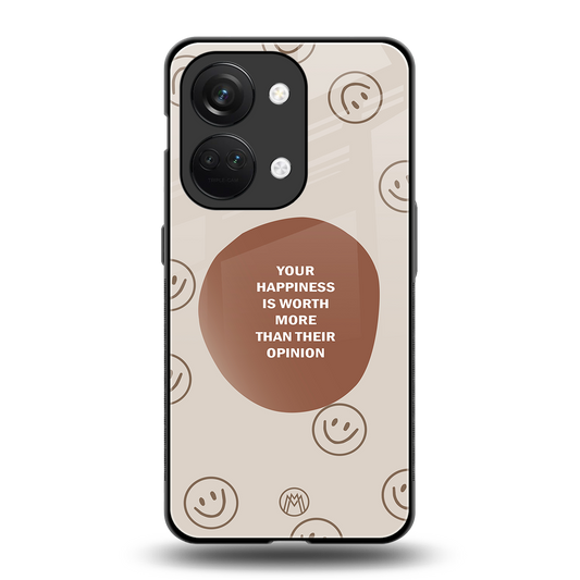 worth back phone cover | glass case for oneplus nord 3