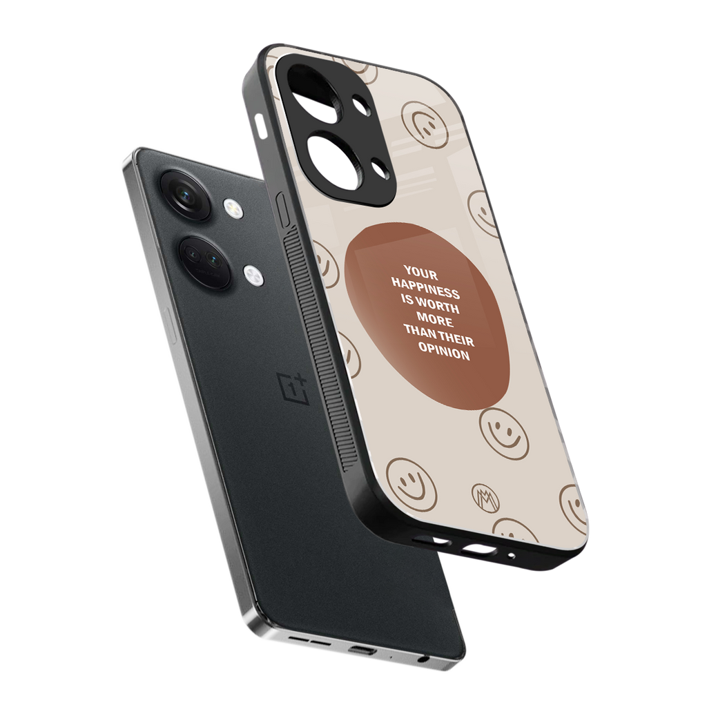 worth back phone cover | glass case for oneplus nord 3
