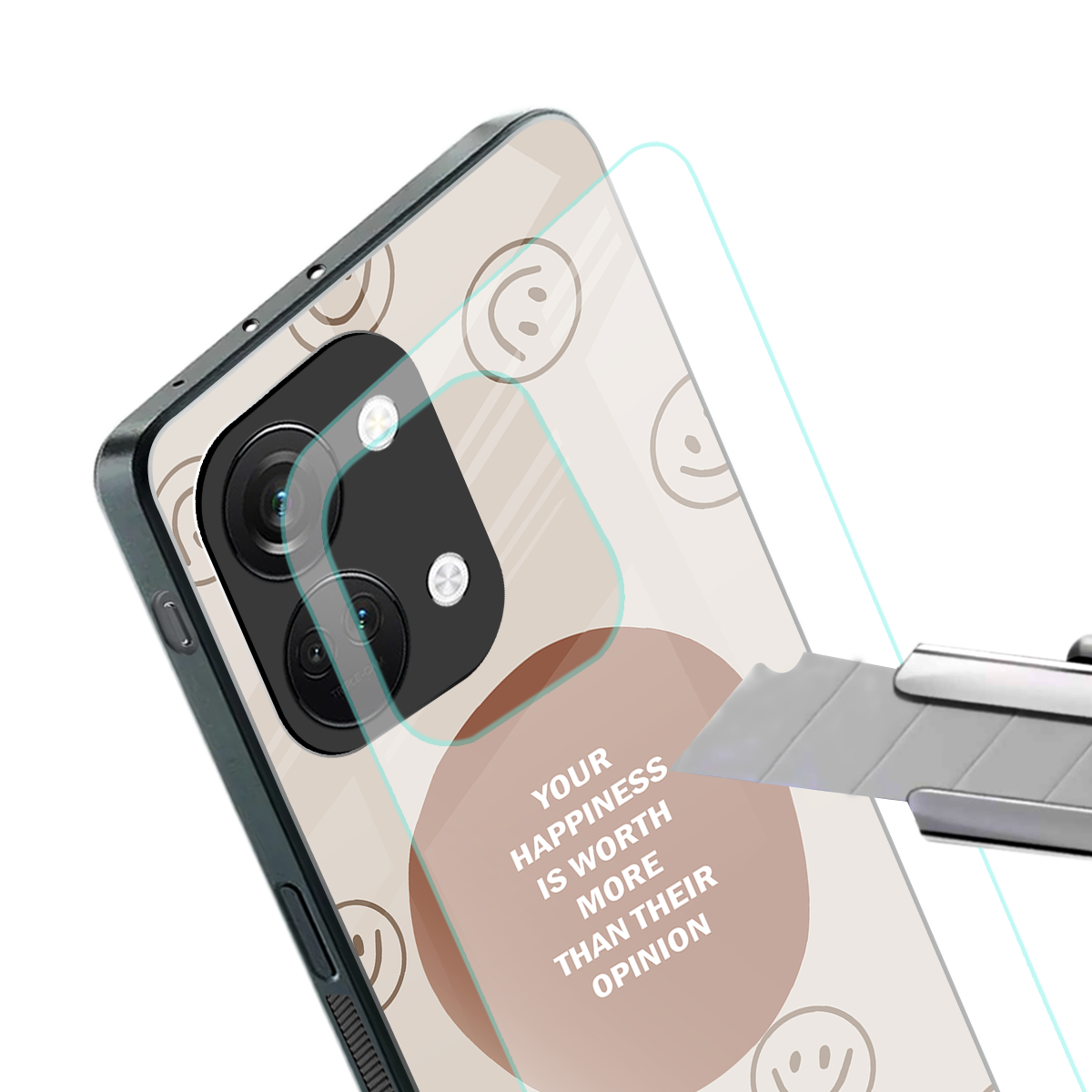 worth back phone cover | glass case for oneplus nord 3
