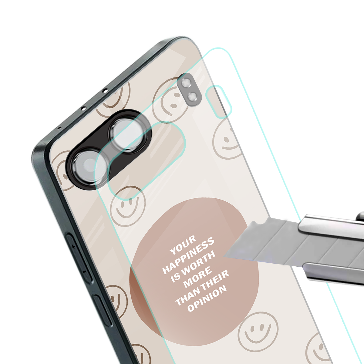 worth back phone cover | glass case for oneplus nord 4