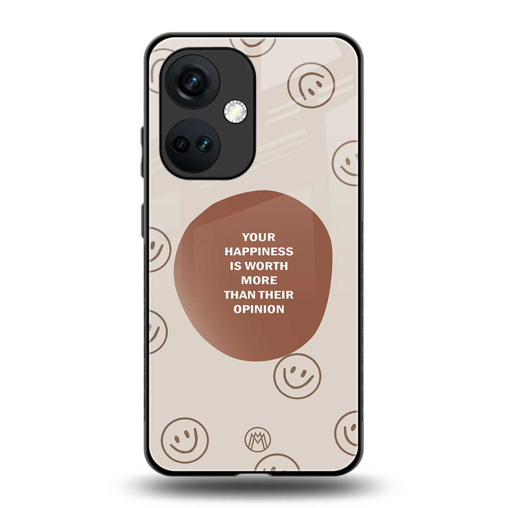 worth back phone cover | glass case for oneplus nord ce 3