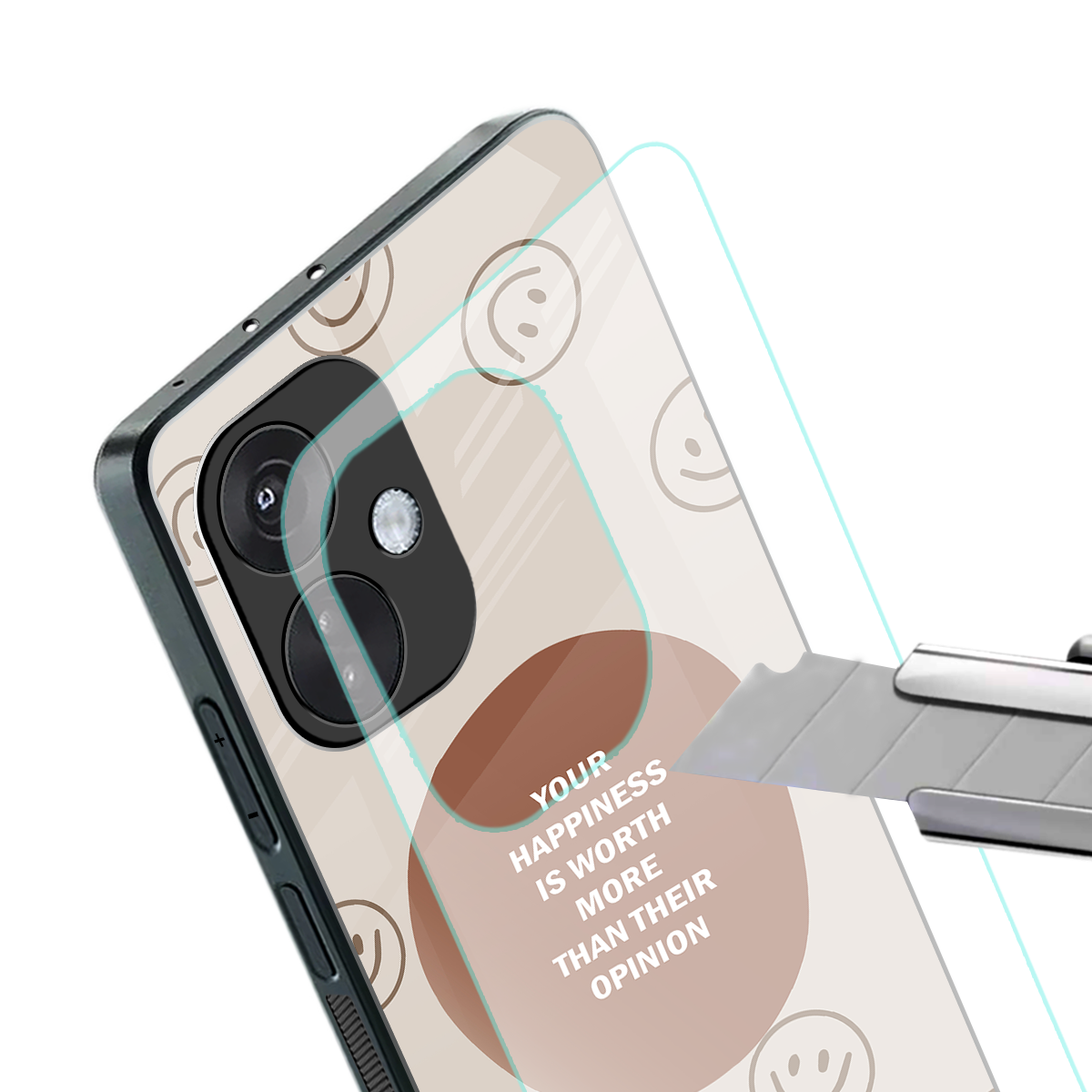 worth back phone cover | glass case for oneplus nord ce 3