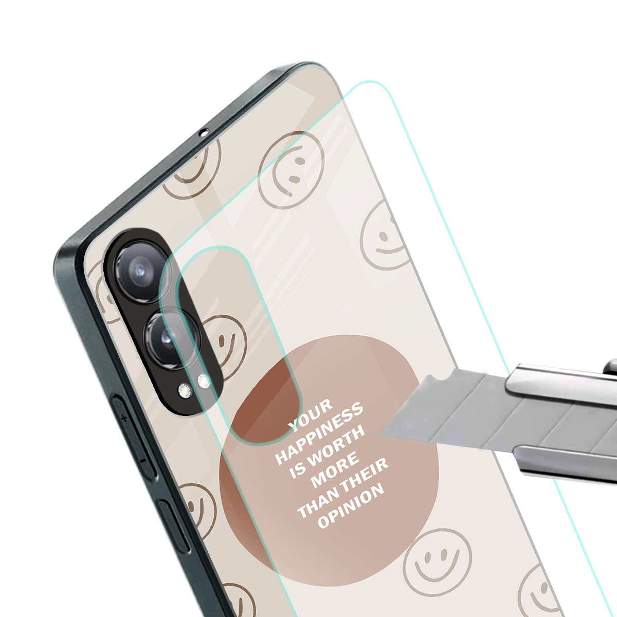 worth back phone cover | glass case for oneplus nord ce 4 lite