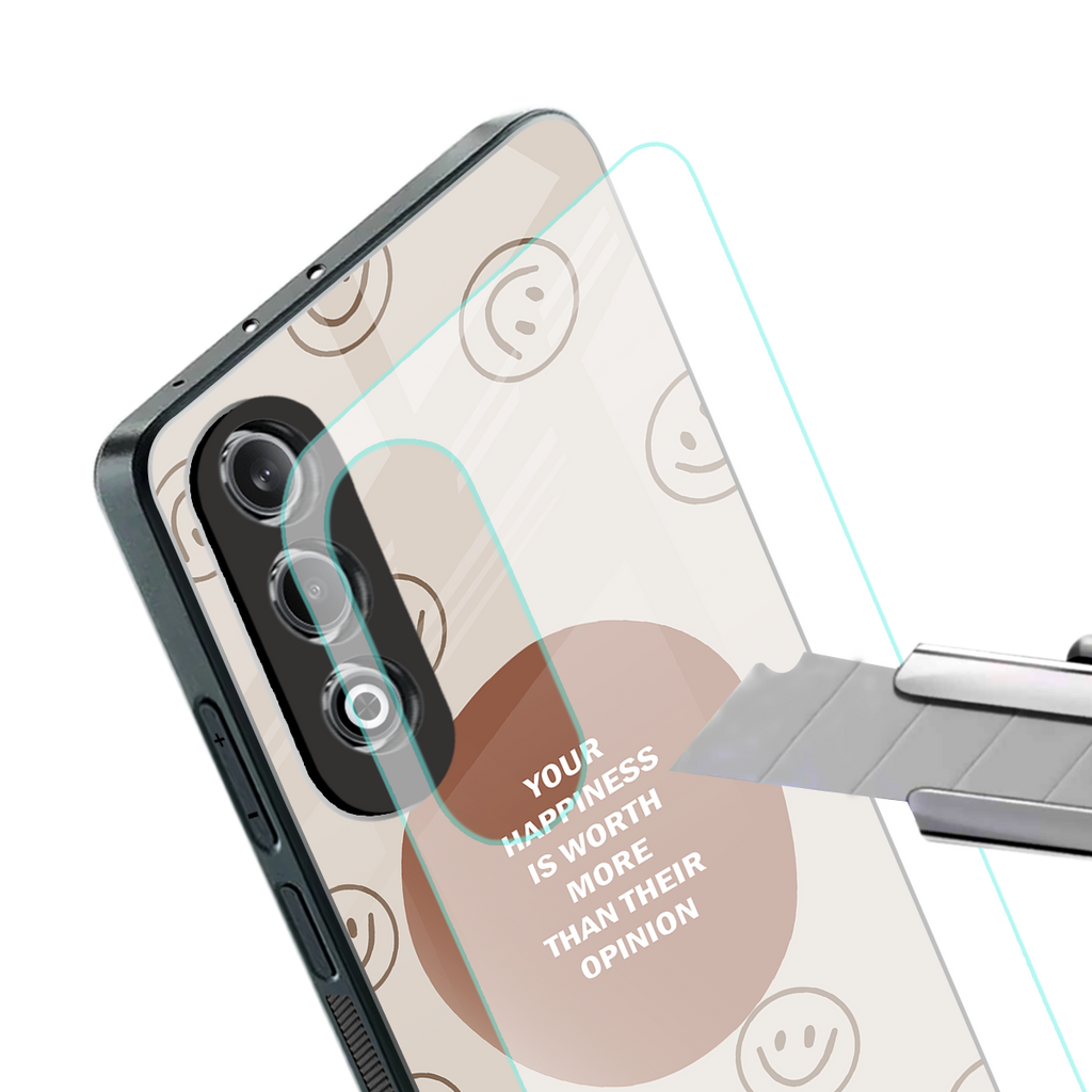 worth back phone cover | glass case for oneplus nord ce 4